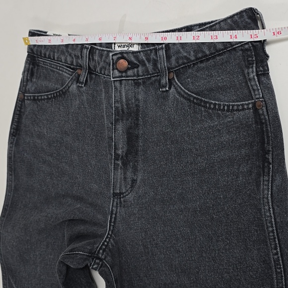 Wrangler Wanderer 622 High Flare Gray Denim Jeans - Picture 8 of 16